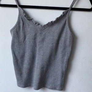V-Neck Ribbed Cami